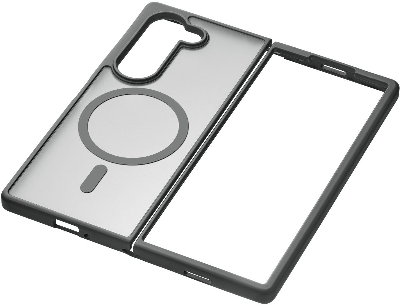 uBear Cloud Mag Case с MagSafe для Galaxy Z Fold7, черный