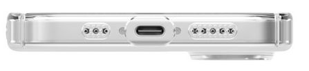 Uniq AirSuit с MagSafe для iPhone 17 Air, прозрачный белый (IP6.3(2025)-ASMGCLRW)