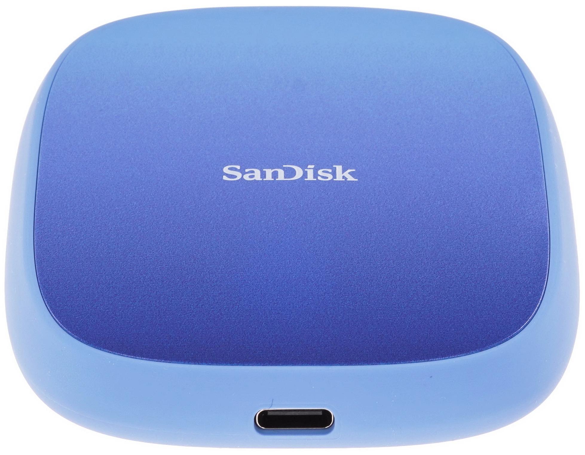Внешний SSD SanDisk Creator Phone with Magsafe 1TB, синий (SDSSDE62C-1T00-G25)