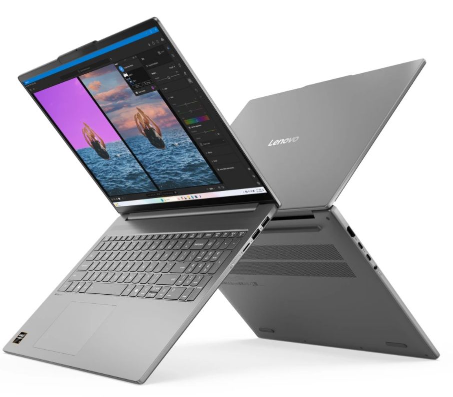 Lenovo IdeaPad Slim 5 16AKP10 16" (AMD Ryzen AI 5 340, AMD Radeon 840M) 16ГБ, 512ГБ SSD, noOS, серый (83HY000PRK)
