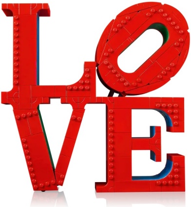 LEGO ART 31214 Love Любовь