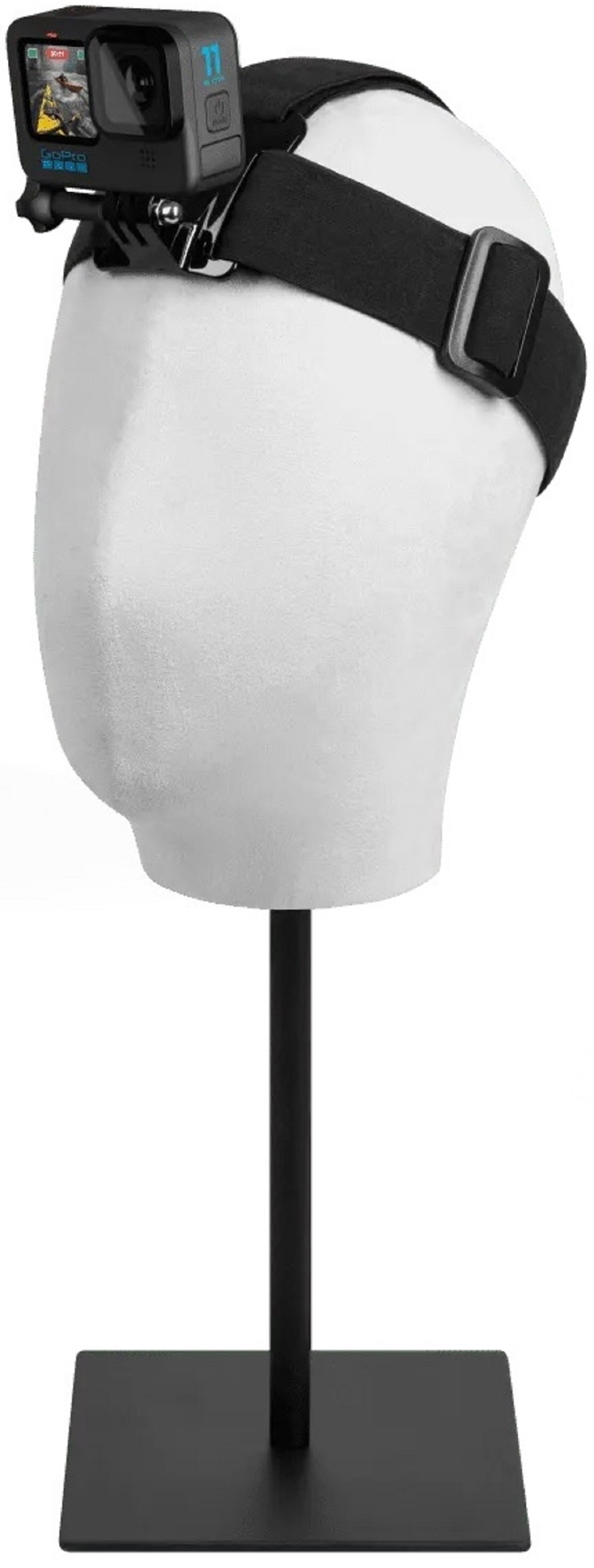 Крепление на голову + клипса на одежду GoPro Headstrap + QuickClip (ACHOM-001), черный