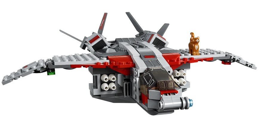 Конструктор LEGO Super Heroes 76127 Капитан Марвел и атака скруллов