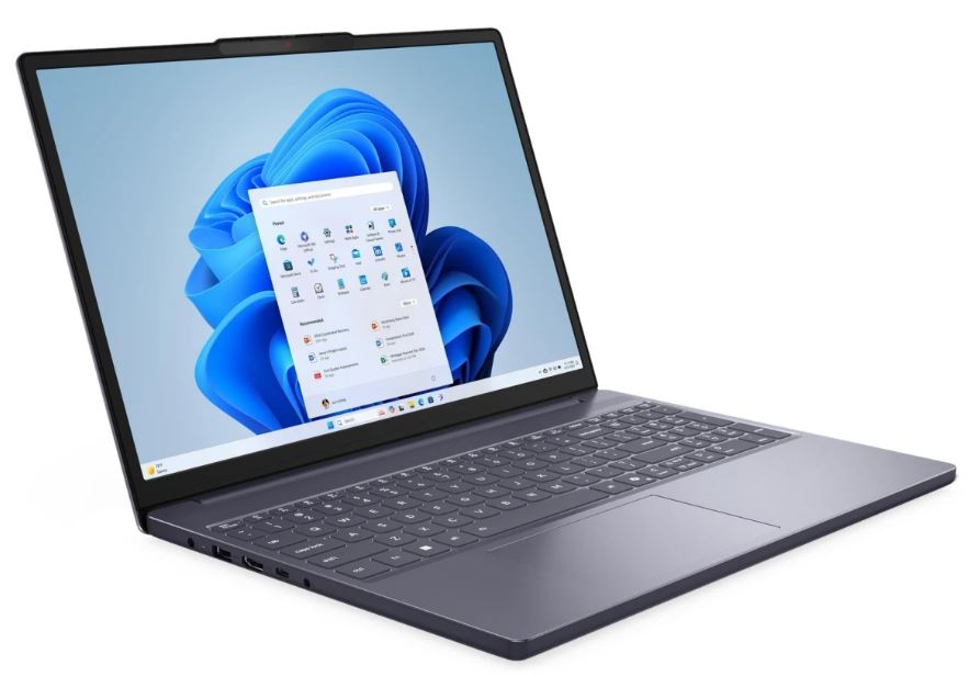 Lenovo IdeaPad Slim 3 15ARP10 15.3" (AMD Ryzen 5 150, AMD Radeon 660M) 16ГБ, 512ГБ SSD, Windows 11 Home, серый (83K700UDRK)