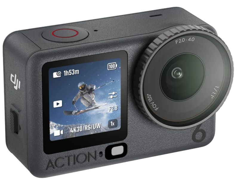 DJI Osmo Action 6 Adventure Combo, черный