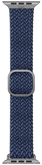 Плетеный ремешок Uniq Aspen Strap Braided для Apple Watch 40/41/42мм, синий