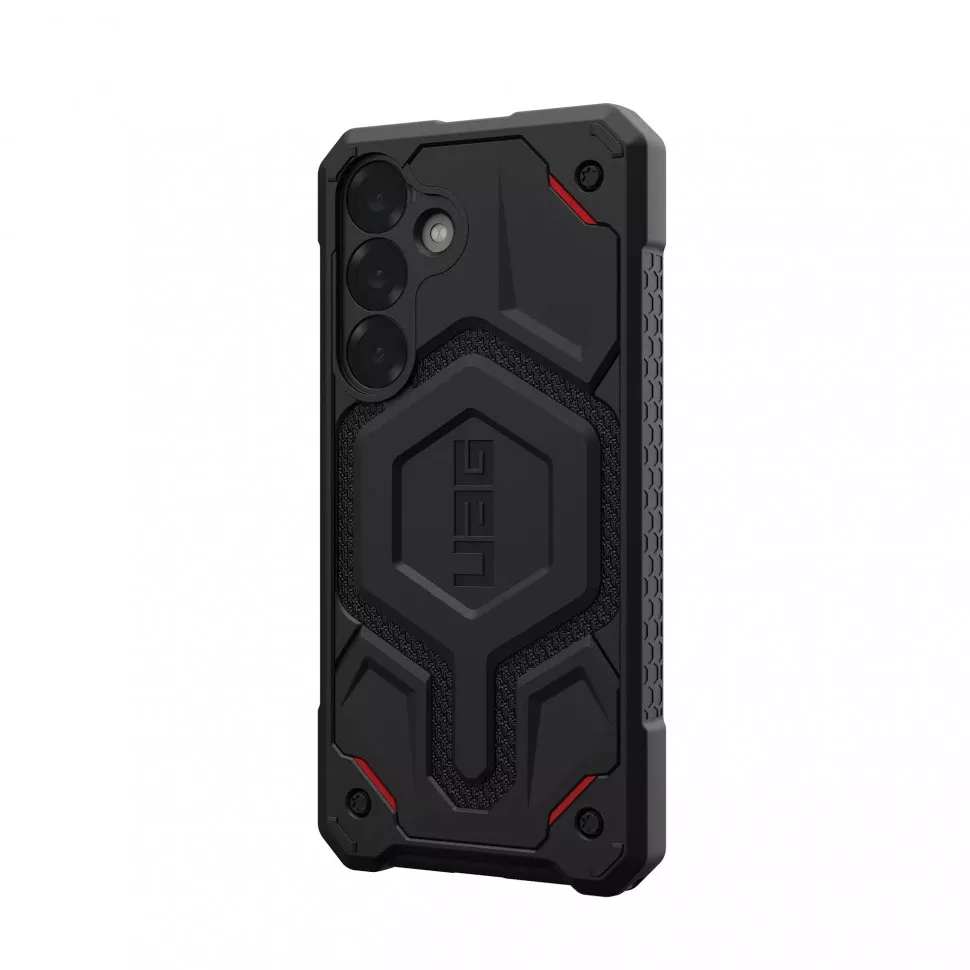 Чехол UAG Monarch Pro Kevlar с MagSafe для Samsung Galaxy S25 Plus, чёрный (Kevlar-Black) 214462113940