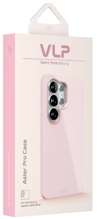 VLP Aster Pro Stand Case с Magsafe для Samsung Galaxy S26 Ultra, розовый (10524225)