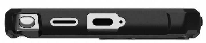 Чехол UAG Pathfinder with MagSafe для Samsung Galaxy S25 Ultra, прозрачный/серебро (Ice/Silver)  214483114333
