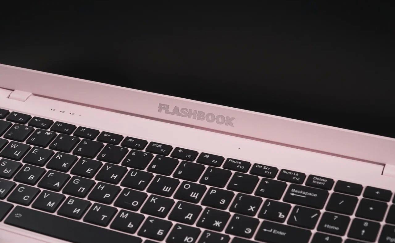 FlashBook 15.6" (Intel Processor N150, Intel UHD Graphics Xe) RAM 12 ГБ, SSD 512 ГБ, Windows 11 Home, розовый