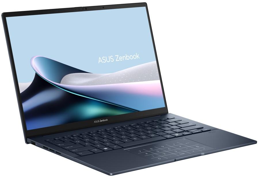 Ноутбук ASUS Zenbook 14 UX3405CA-PP1159 14" (Intel Core Ultra 7 255H, Intel Arc Graphics) 16ГБ, 1ТБ SSD, noOS, синий (90NB14W1-M01PR0)
