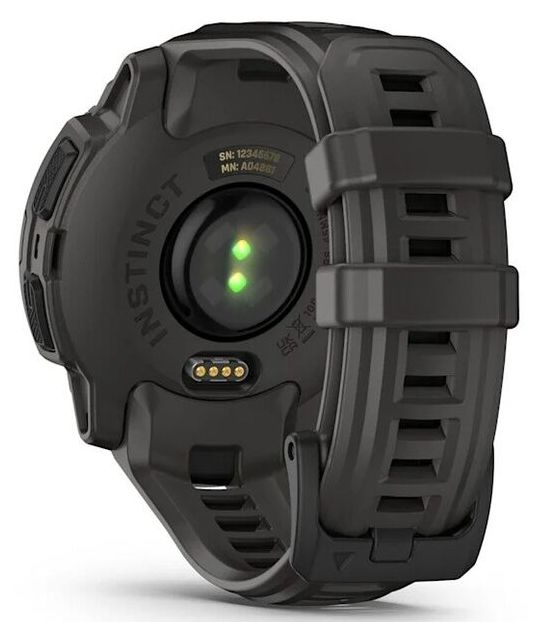 Garmin Instinct E 45 mm, Kohle/Schwarz (010-02933-00)