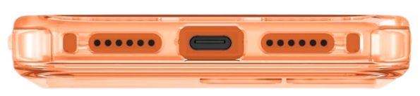 Uniq Lifepro Xtreme с MagSafe для iPhone 17 Pro Max, прозрачный/оранжевый (IP6.9P(2025)-LXAFMFCL)