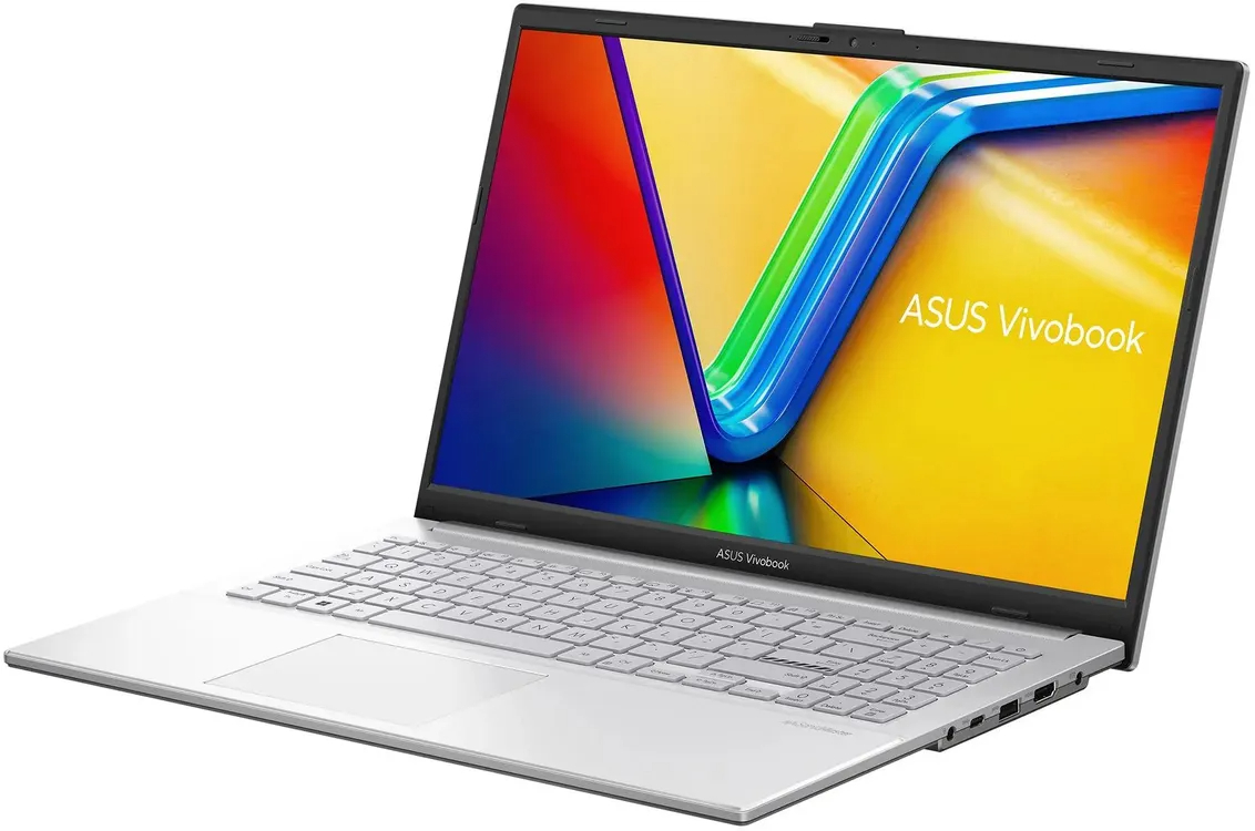 Ноутбук ASUS Vivobook Go 15 E1504FA-BQ4328 15.6" (AMD Ryzen 5 40, AMD Radeon 610M) 16ГБ, 512ГБ SSD, noOS, серебристый (90NB0ZR1-M077D0)