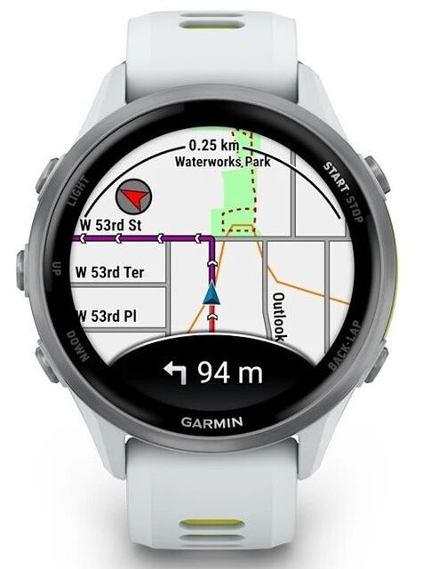 Garmin Forerunner 970, Silver/White (010-02969-11)