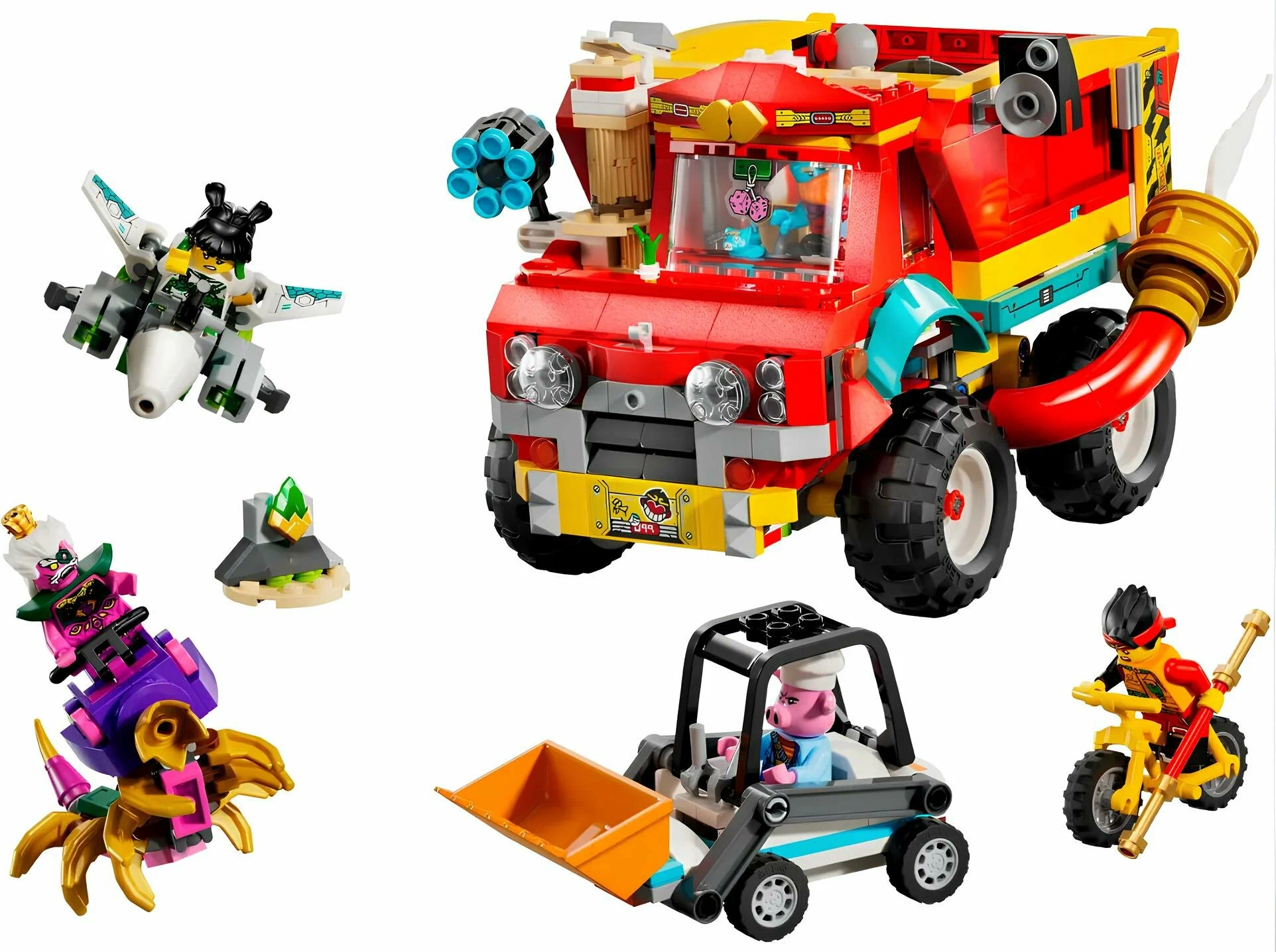 Конструктор LEGO 80055 Monkie Kid Team Power Truck