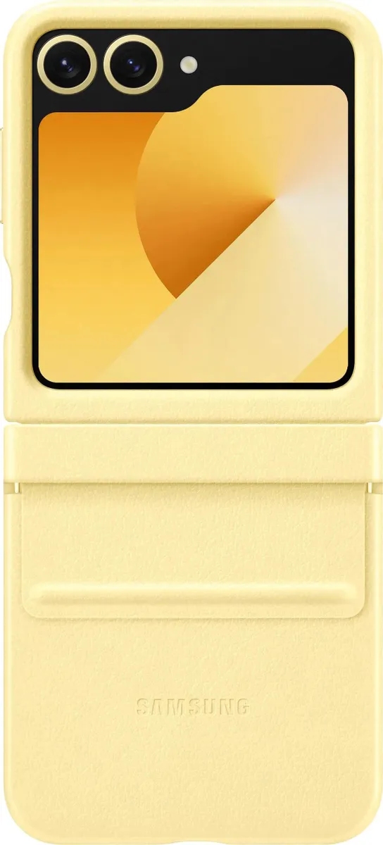 Чехол (клип-кейс) Samsung Kindsuit Case Flip 6 (F741) для Samsung Galaxy Z Flip6, желтый (EF-VF741PYEGRU)