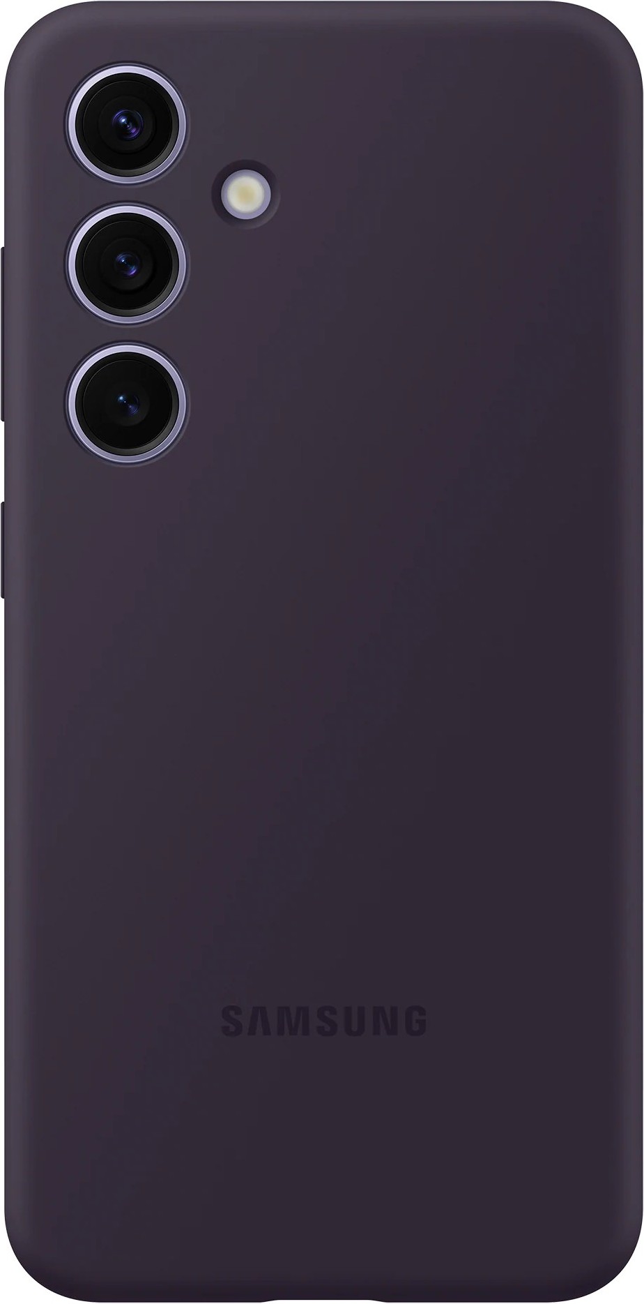 Чехол Samsung Silicone Case для Samsung Galaxy S24+, темно-фиолетовый (EF-PS926TEEGRU)
