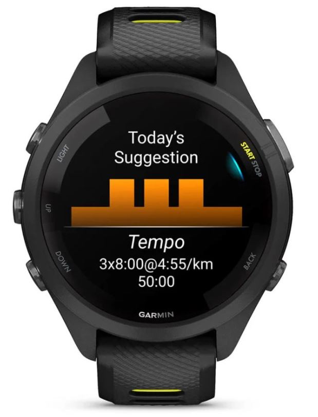 Garmin Forerunner 265s, черный (010-02810-13)