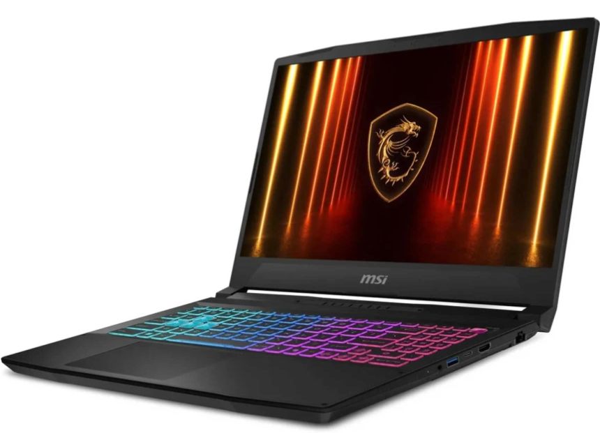 MSI Katana 15 HX B14WFK-618XRU 15.6" (Intel Core i5 14450HX, NVIDIA GeForce RTX 5060) 16ГБ, 1ТБ SSD, noOS, черный (9S7-1587C1-618)