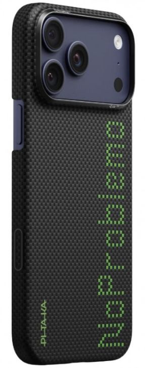 PITAKA Ultra-Slim с MagSafe для iPhone 17 Pro Max, Aries NoProblemo (Lumintex Edition) KI1701NOP