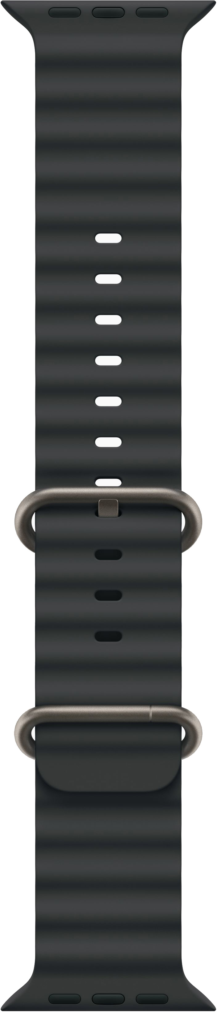 Apple Watch Ultra 3 (2025) 49mm Natural Titanium Case with Black Ocean Band