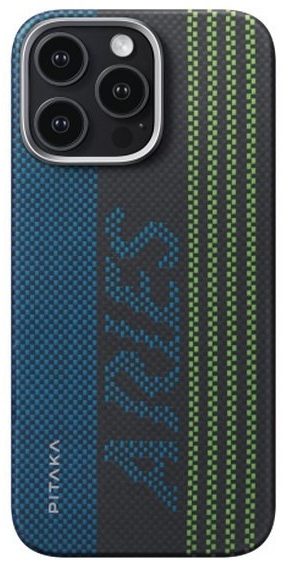 Чехол Pitaka Aries Tactile Woven Case для iPhone 15 Pro, Credit card (KI1501CR)