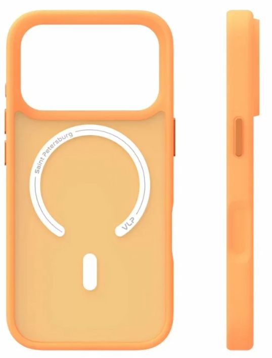 VLP Lite Bloom Case с MagSafe для iPhone 17 Pro, оранжевый (10537007)