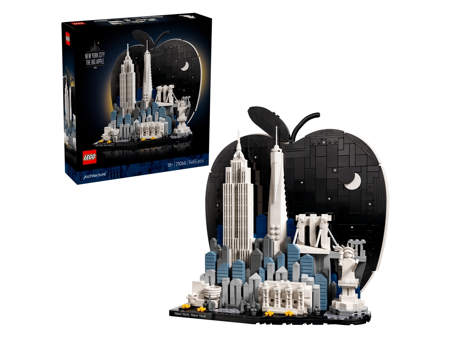 LEGO Architecture 21066 Нью-Йорк:Большое яблоко