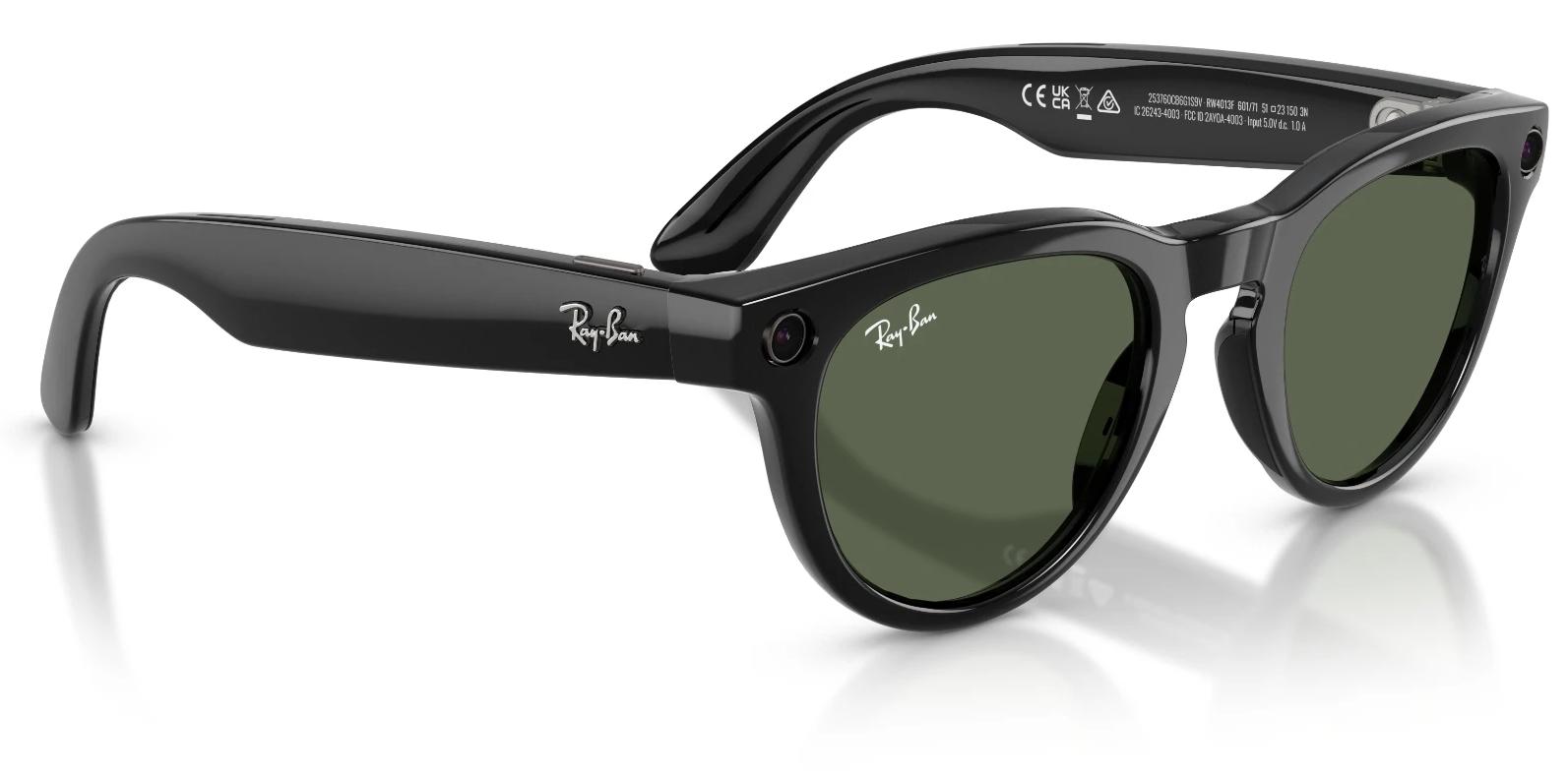 Умные очки Ray Ban Meta Headliner (Gen2) RW4013F 150-51 Size, Shiny/Black Green (8056262720011)