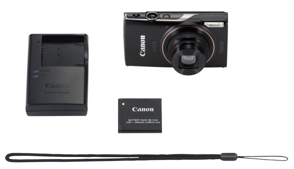 Canon Digital IXUS 285 HS, черный