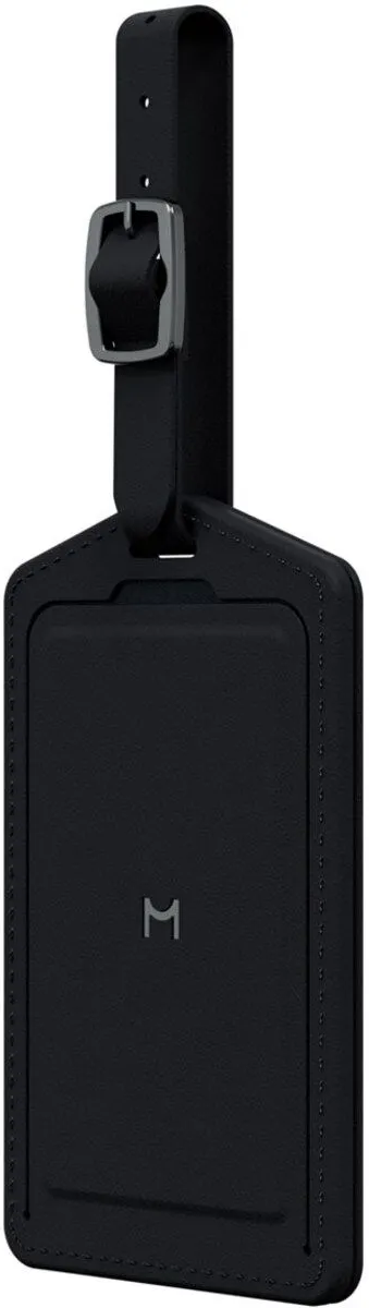 Багажная бирка на чемодан Magssory Ultima Geo Luggage Tag с поддержкой Find My, черный (ACL004)