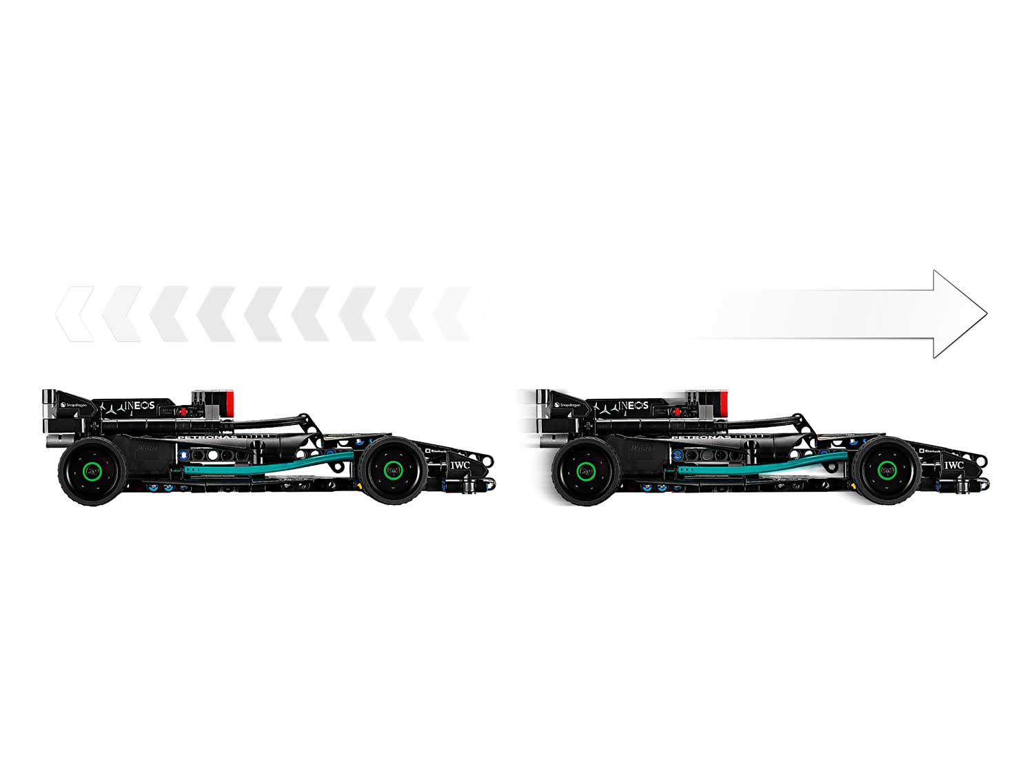 Конструктор LEGO Technic 42165 Гоночная машина Mercedes-AMG F1 W14 E Performance Pull-Back
