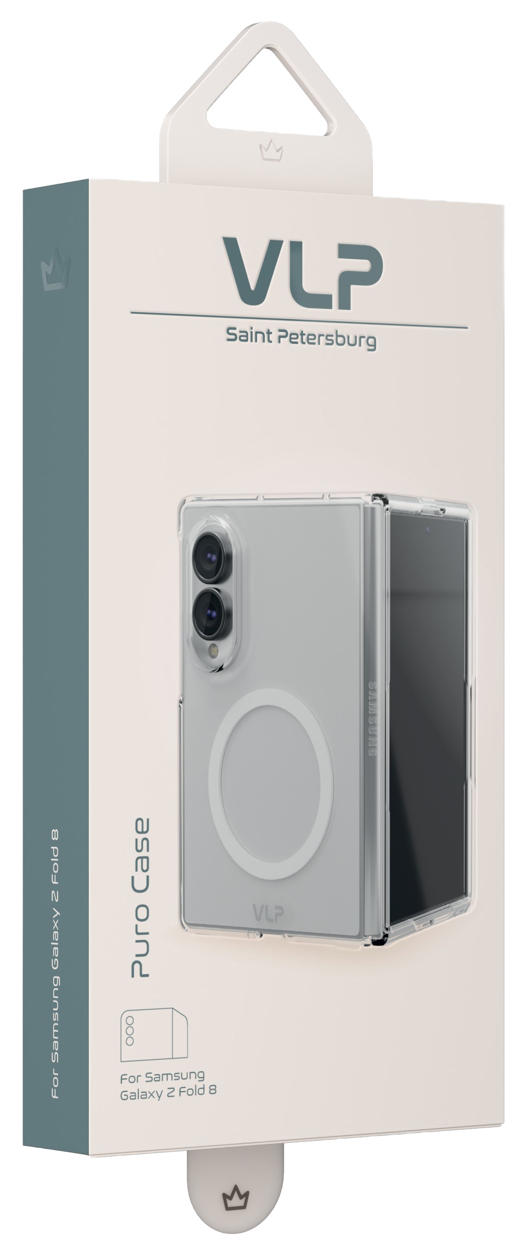 VLP Puro Case MagSafe для Samsung Galaxy Z Fold 8, прозрачный (10521026)