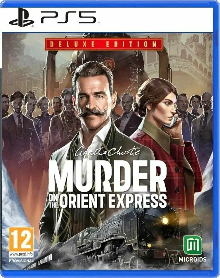 Игра на диске Agatha Christie Murder on the Orient Express - Deluxe Edition для PS5