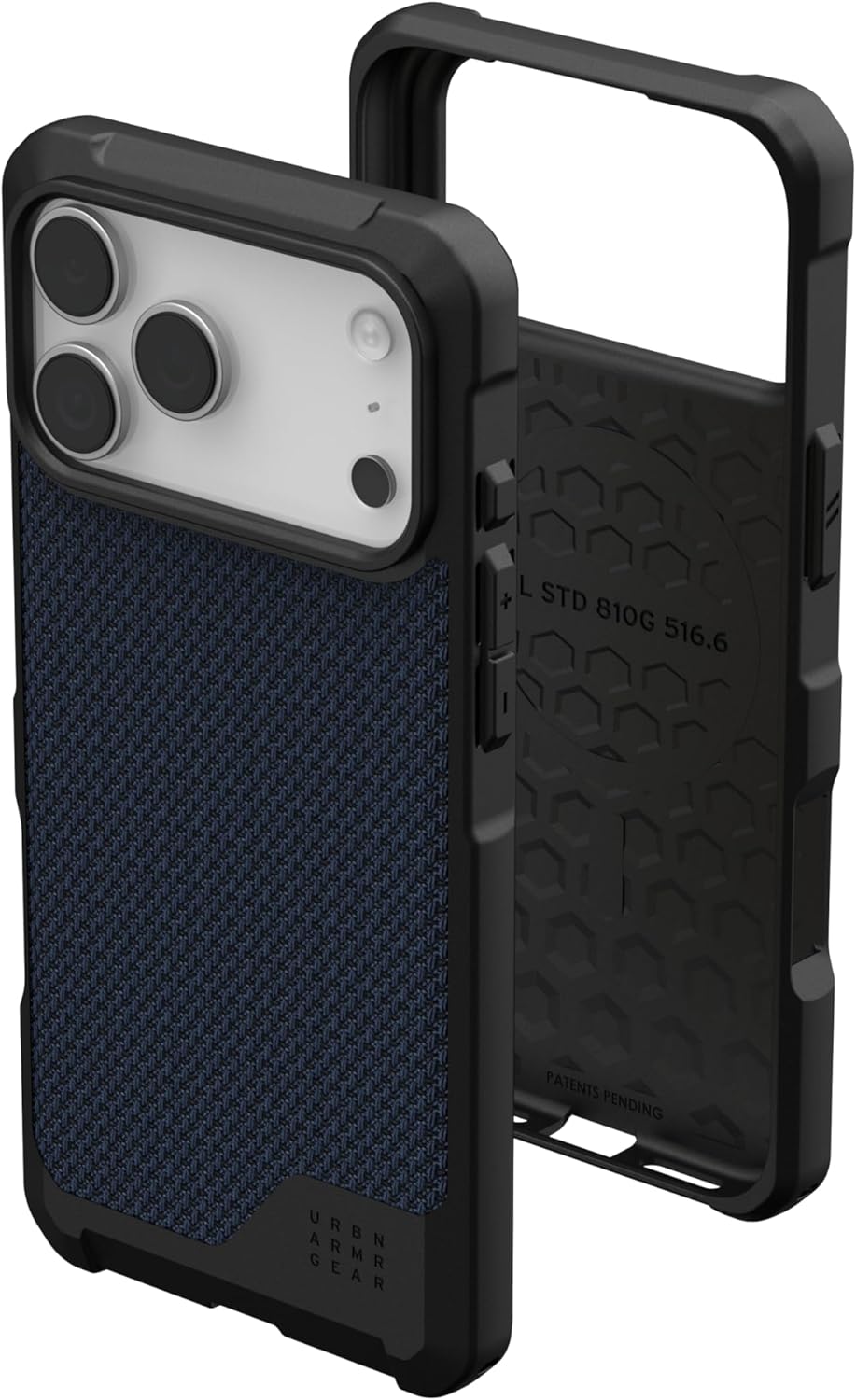 UAG Metropolis LT с MagSafe для iPhone 17 Pro Max, синий (Kevlar Mallard) 114518113955