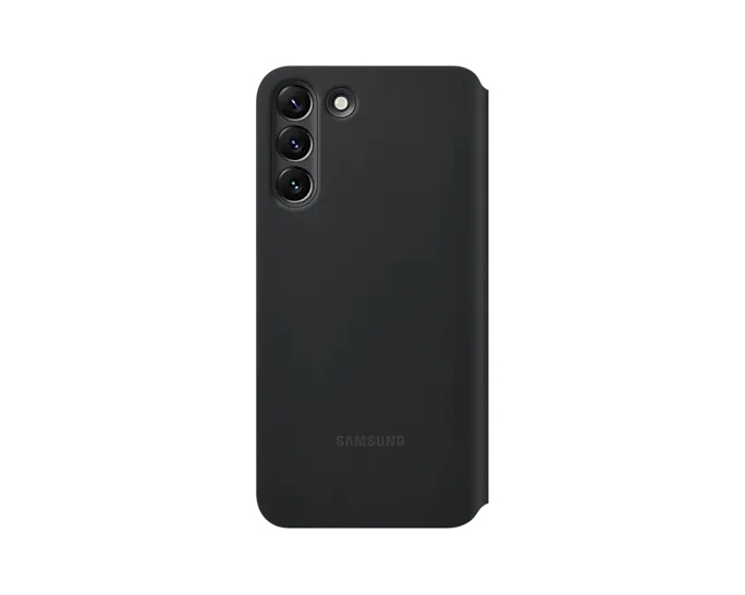 Чехол Smart Clear View Cover для Samsung Galaxy S22+ EF-ZS906CBEGRU, черный