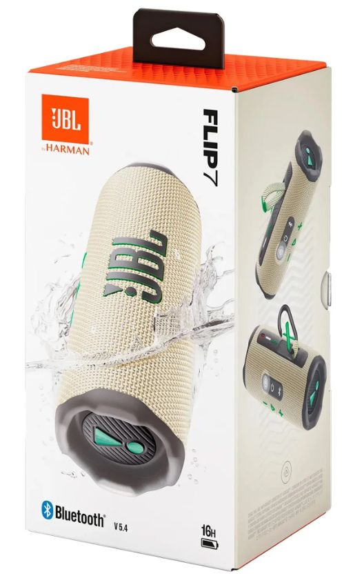 JBL Flip 7, песочный (sand)