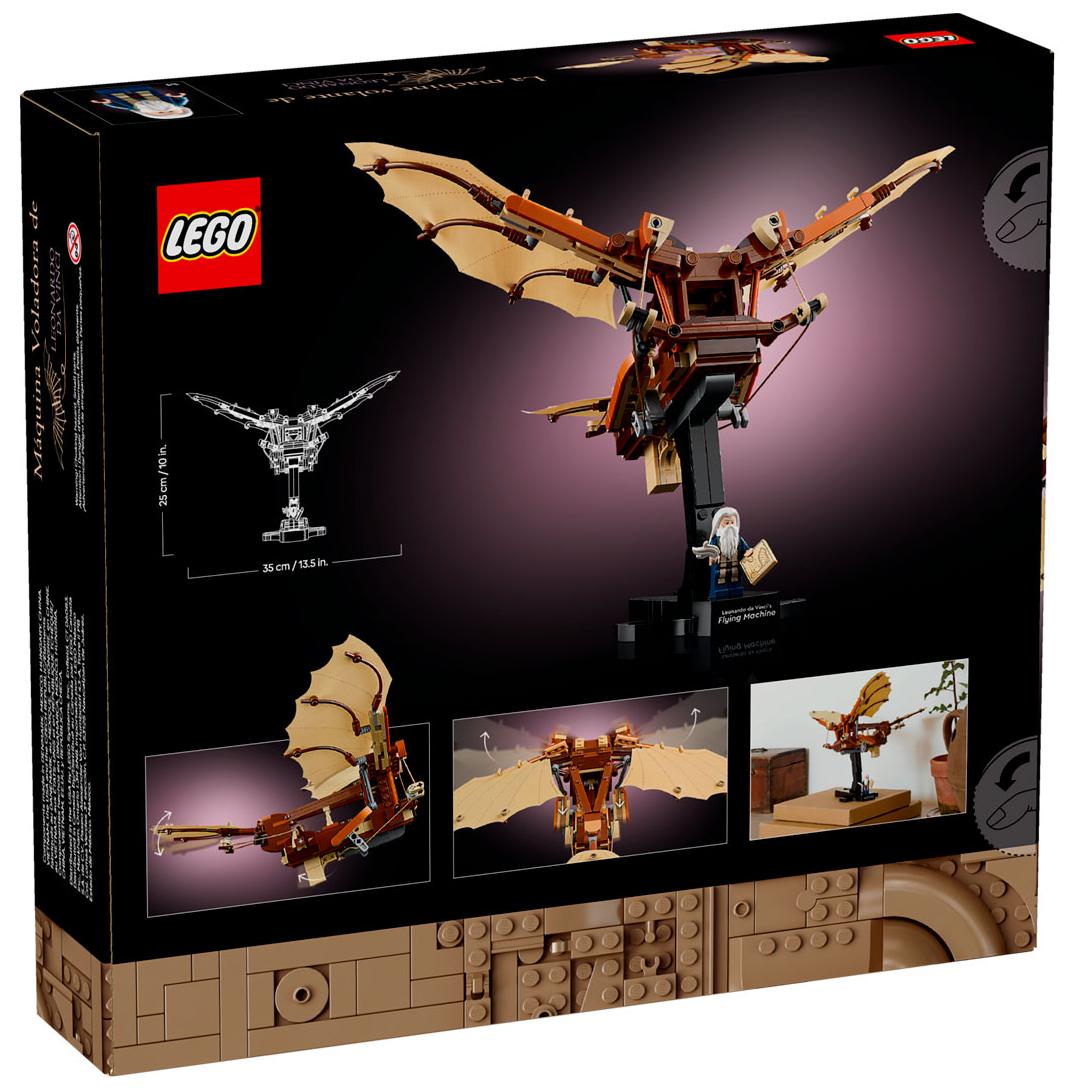 Конструктор LEGO Коллекционные наборы 10363 Летательный аппарат Леонардо да Винчи