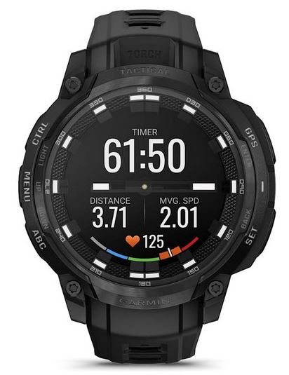 Garmin Instinct Crossover AMOLED Tactical Edition, Black (010-03398-02)