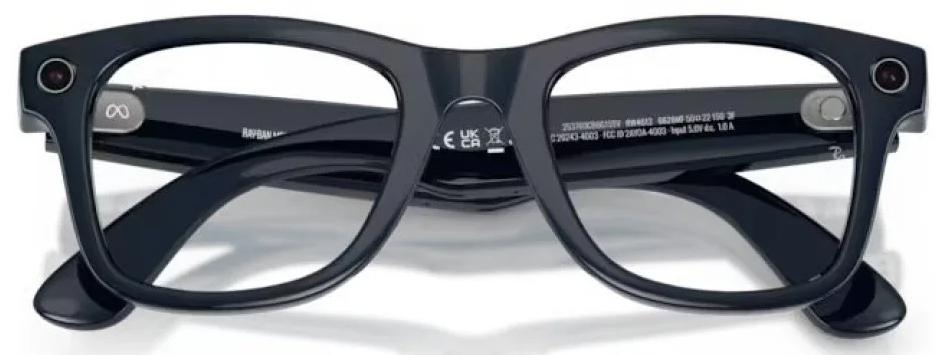 Умные очки Ray Ban Meta Headliner (Gen2) RW4012 150-50 Size, Shiny Cosmic Blue/Transitions Sapphire (8056262721438)