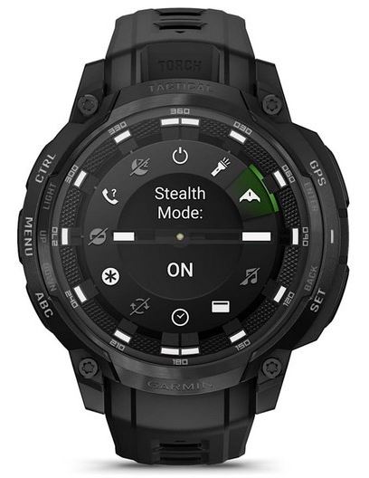 Garmin Instinct Crossover AMOLED Tactical Edition, Black (010-03398-02)