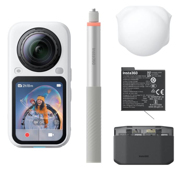 Insta360 X6 Essentials Bundle, белый