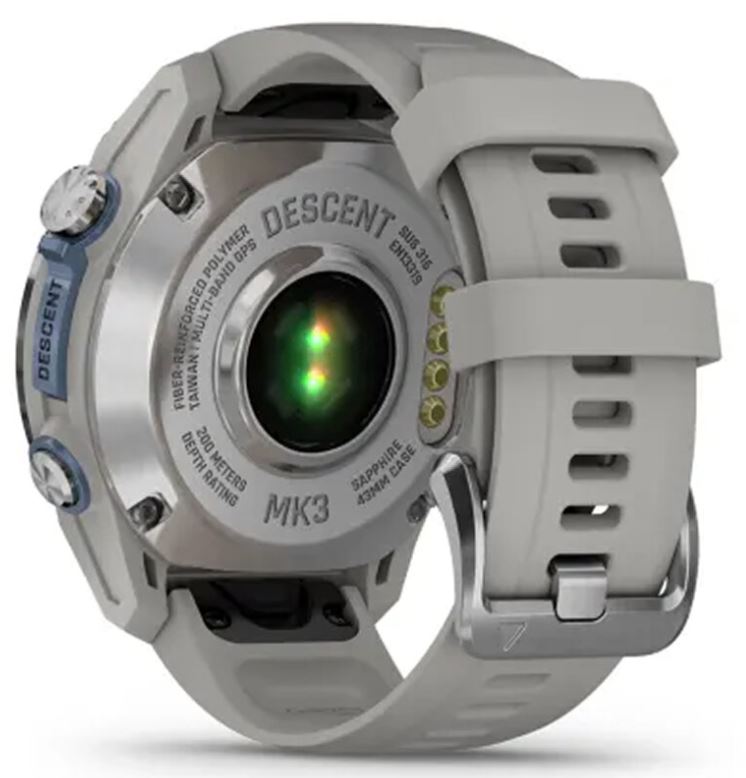 Garmin Descent Mk3 43mm, серебристый (010-02753-03)