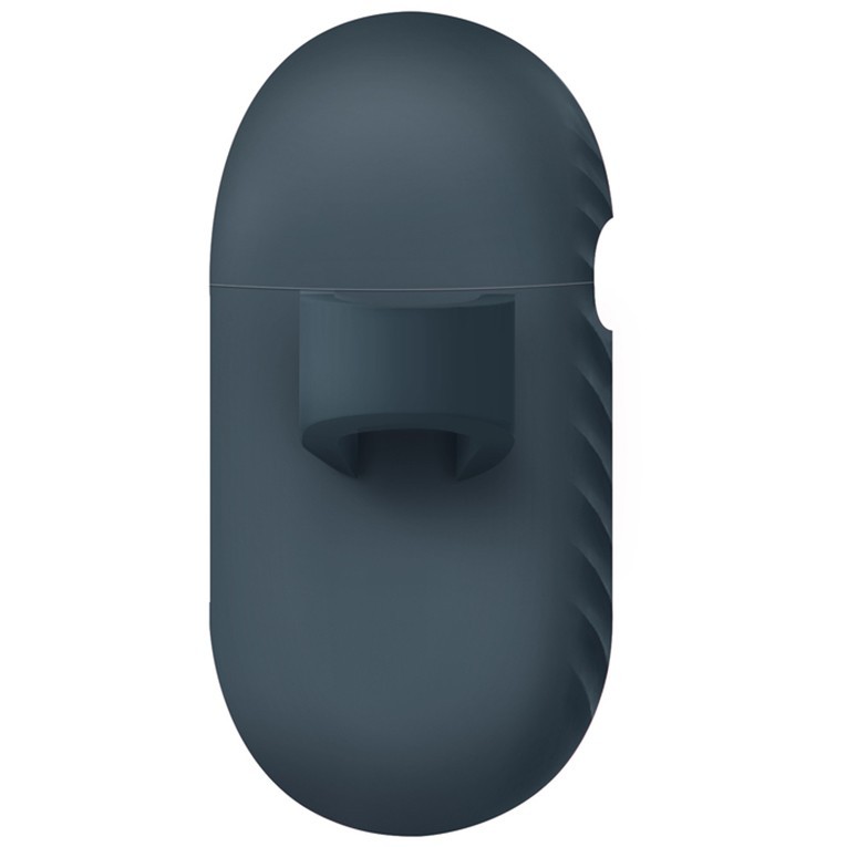 Чехол с карабином UNIQ Vencer + ремешок, синий (AIRPODS 3 (2021)-VENBLU)