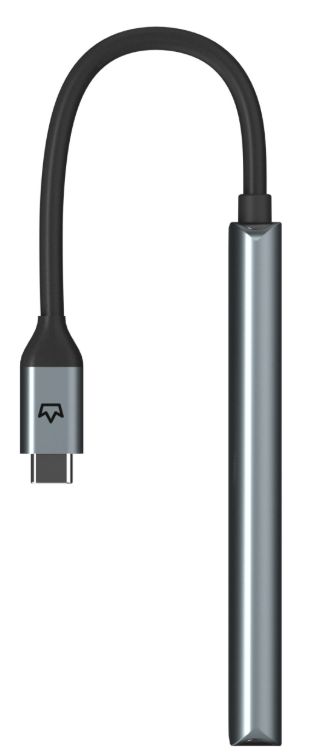 VLP Infinity USB-C Hub 5 в 1, серебристый (1083002)