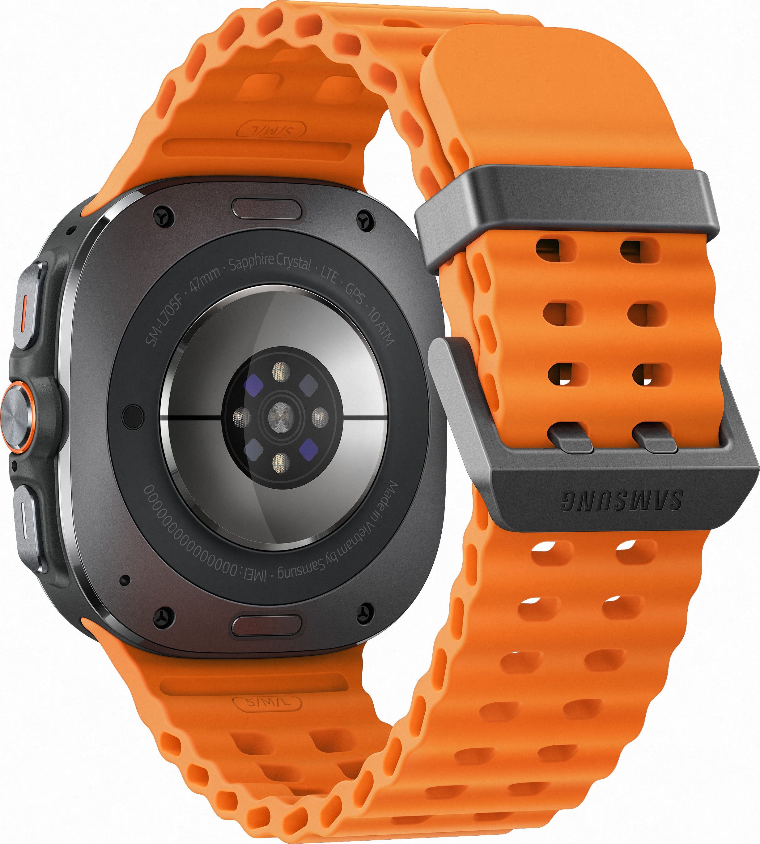 Умные часы Samsung Galaxy Watch Ultra (2025) 47мм, чёрный титан