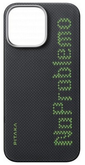 Чехол Pitaka Aries Tactile Woven Case для iPhone 16 Pro Max, NoProblemo (KI1601NOP)