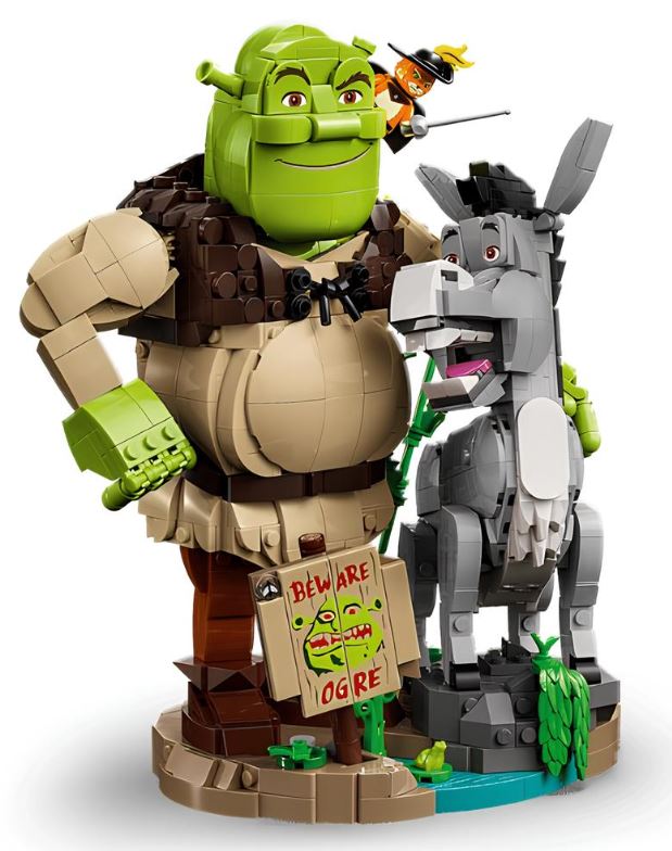 LEGO Shrek 72423 Фигурки Шрек, Осел и Кот в сапогах