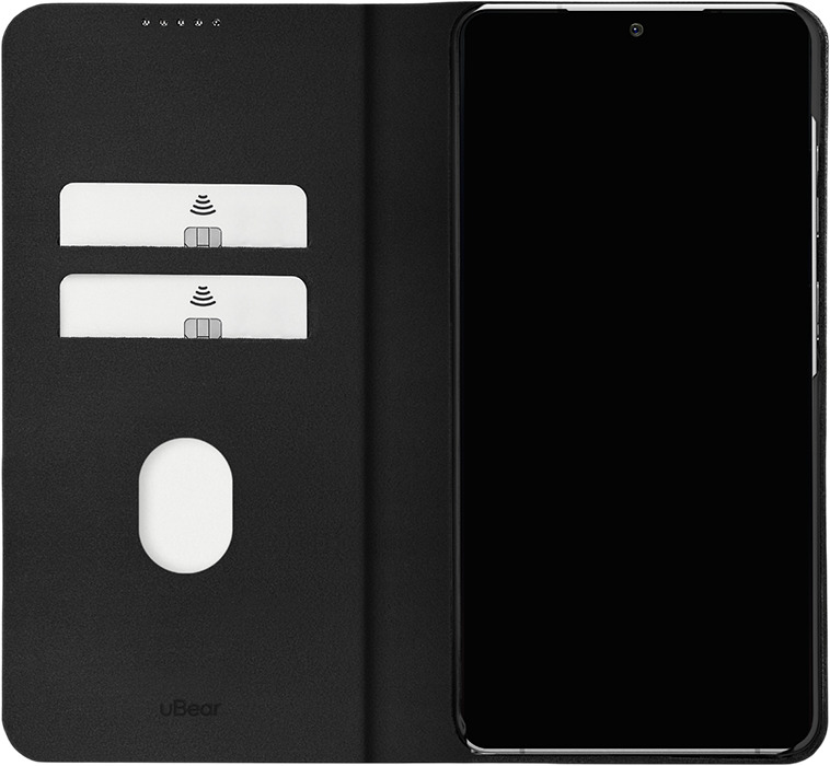 Чехол-книжка uBear Memo Case для Samsung Galaxy S26 Ultra, черный (CS656BL69MM-SS26M)